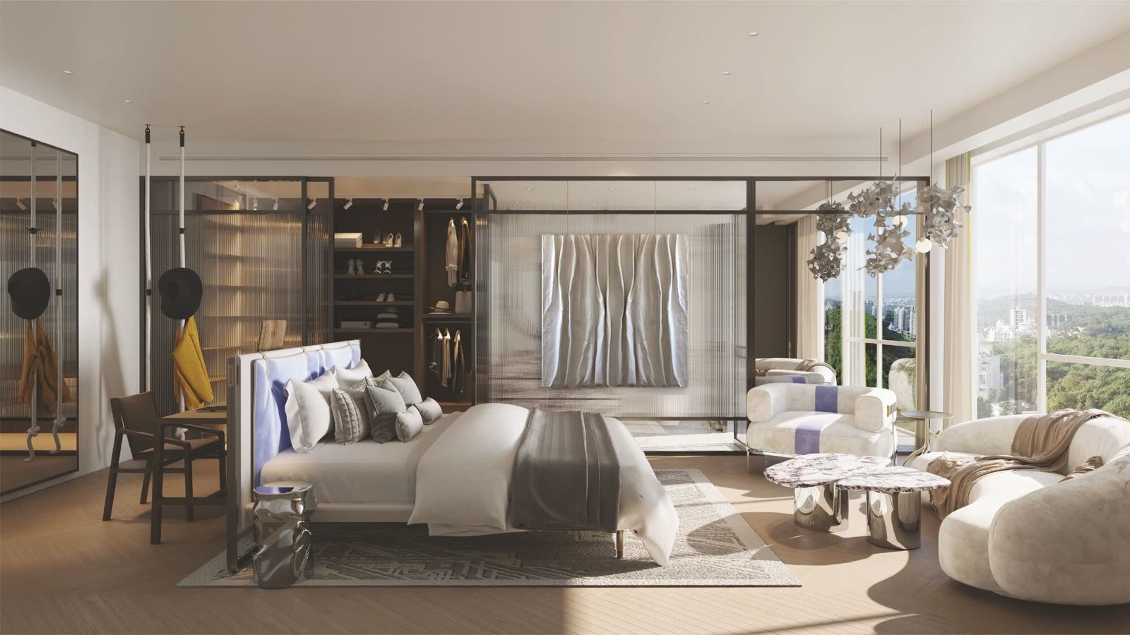 Yoo One master bedroom