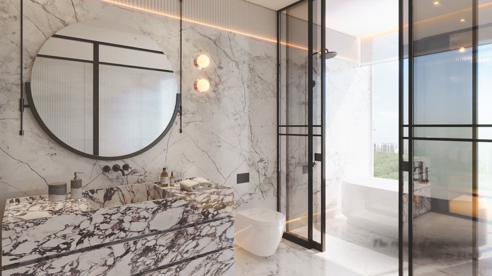 Yoo One master bathroom