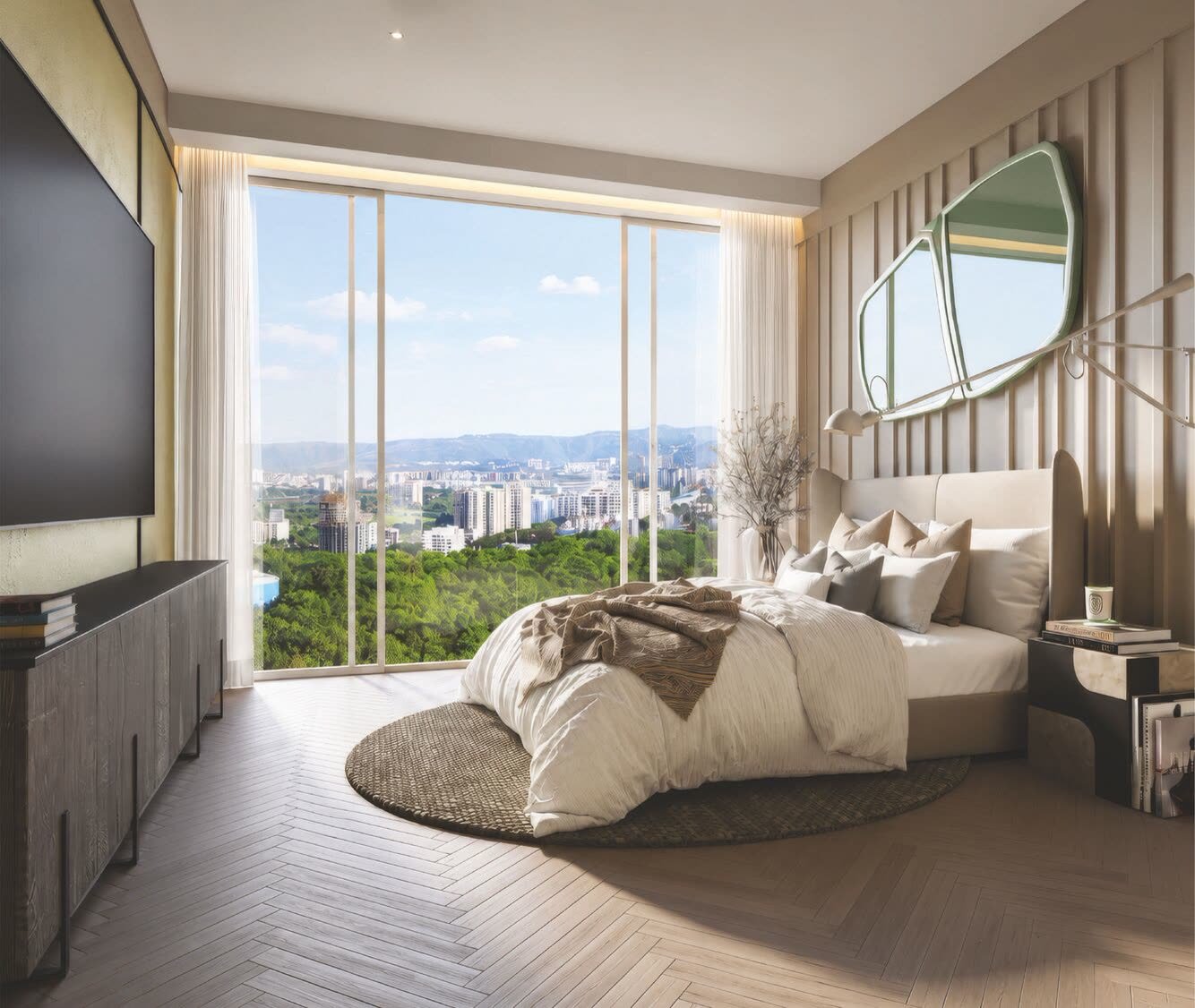 Yoo One bedroom with city view
